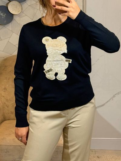 pull avec motif 